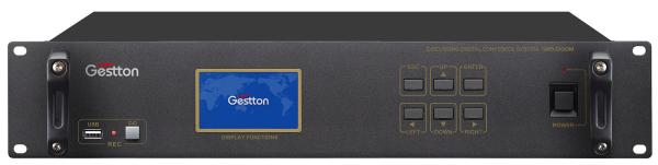 1500px Speaking Distance Digital Conference System Main Unit Control
