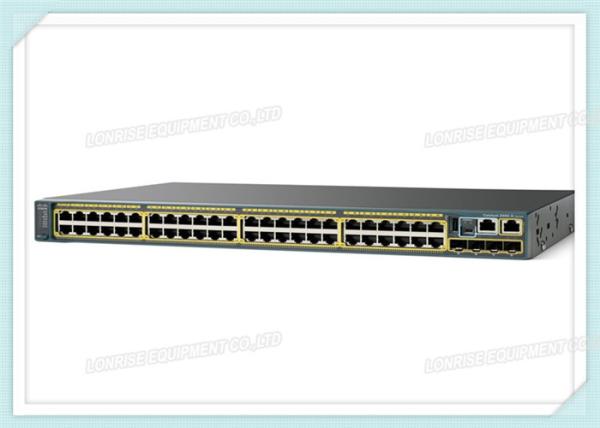 Cisco commutent le commutateur de réseau de Cisco de commutateur de Poe Gigabit Ethernet de port de WS-C2960S-48LPS-L 48