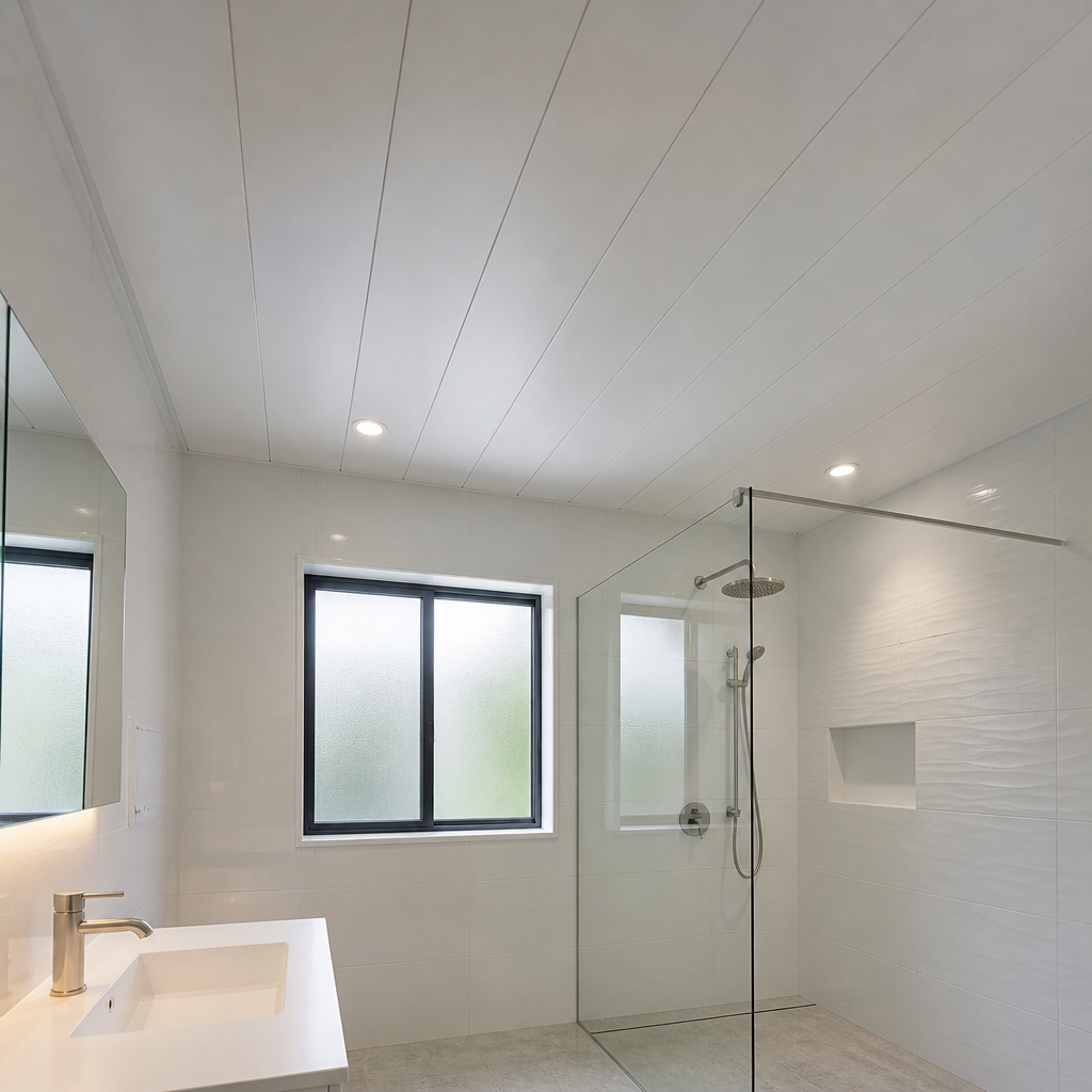 Moisture-Proof PVC Ceiling Panel 300mm Waterproof Bathroom Flat Board 20 Models