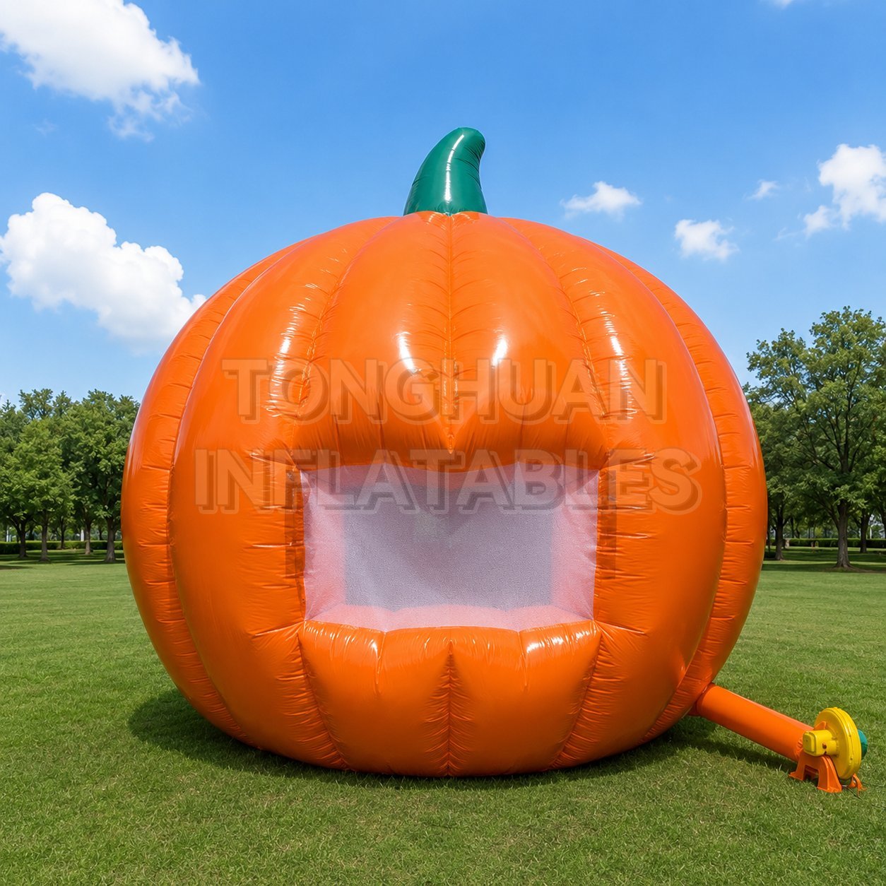 Halloween Inflatable Pumpkin Bounce House for Commercial Rental and Events