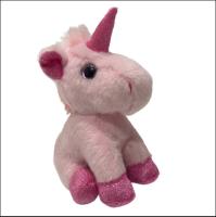 Chaîne principale de licorne de remplissage de coton de 100% pp avec la boîte à musique