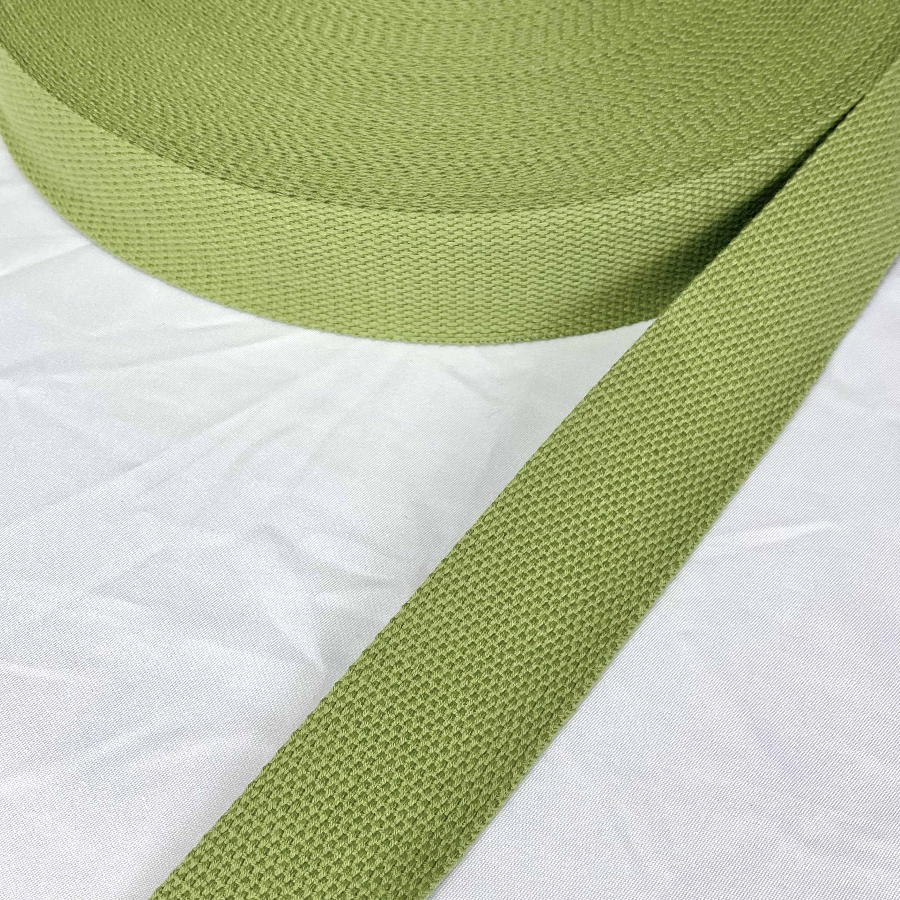 Soft bead Polyester-cotton webbing in a variety of colors Dupont Tote bag strap Textiles