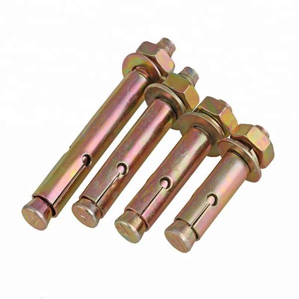 M12*80mm 45# Chemical Galvanized Steel Zinc Plated Expansion Anchor