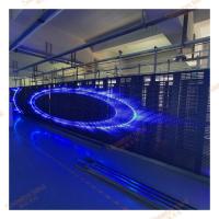Panneau d'affichage extérieur d'intense luminosité de tamis à mailles de P15.625 LED transparent