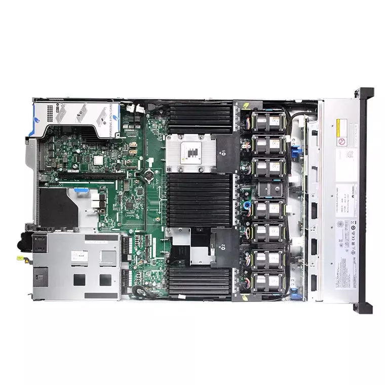 1U FusionServer 1288H V6 поддерживает 32 DDR4 DIMM и 10 жесткий диск 2,5 дюймов