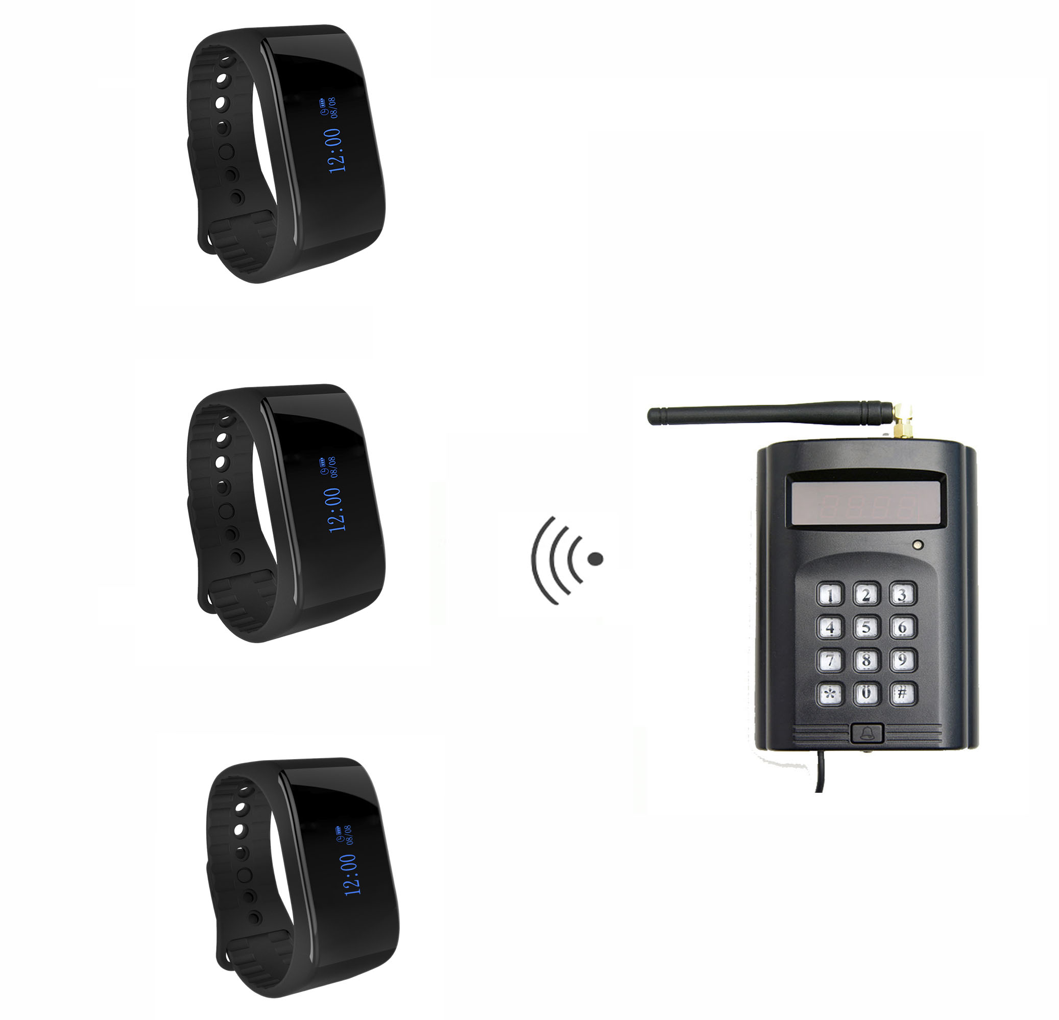 Горячая продажа беспроводного кухонного оборудования, используемого для вызова официанта для получения заказа