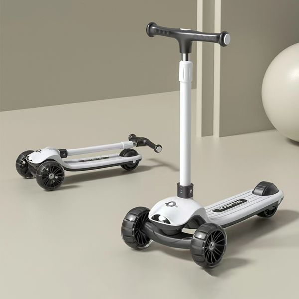 Foldable Children Kick Scooter with Music and Light Category Children Foldable Ride