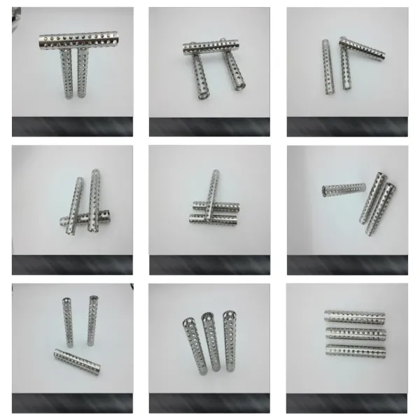 Coupe au laser de tube capillaire en acier inoxydable rond creux