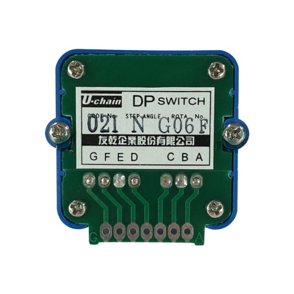 U-Chain Rotary Switch Selector 01J 01N  02J 02N 4QN 21N Taiwan Band Switch Digital Code DP Series