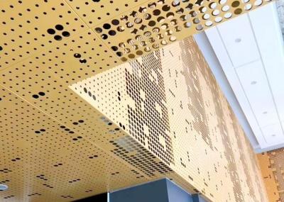 1.5mm-5.0mm Perforated Aluminium Facade Perforated Metal Sunshade Extra Flexibility