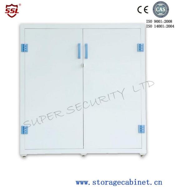 Laboratory Plastic Corrosive Storage Cabinet For Clean Room , 30 Gallon
