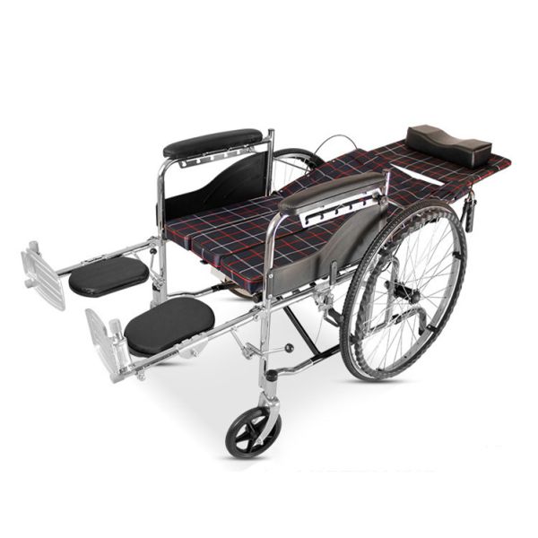 Silla de ruedas paciente espesada de mentira llena de la transferencia