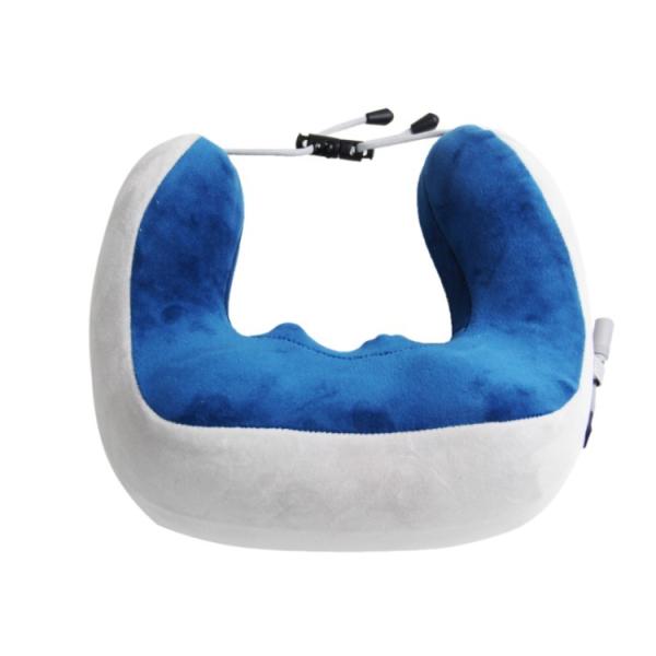 High Quality Popular Fashion U Shape Memory Foam Neck Airplane Travel Car Pillow Neck Massager Pillow With Heat
