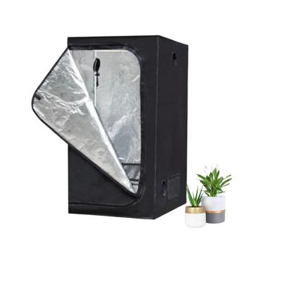 600D Mylar，Hydroponics Grow Tent for Plants Growing, 2x2ft, Good Ventilation, Smooth Zipper