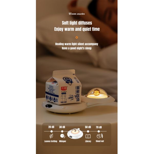 110-220 V Stylish UFO  Coffee Milk Tea Mug Cup Electric Heating Coaster Warmer