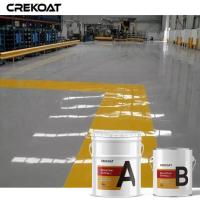 Peinture résistante chimique de plancher de revêtement de résine époxyde de deux composants