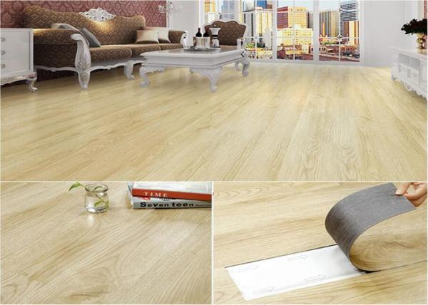 Indoor 6''×36''×1.8mm Self Adhesive LVT Flooring