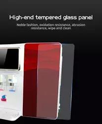 Household wall mounted desktop fruit disinfection ro hot and cold water purifier