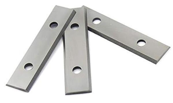 40x12x1.5-35° Ferramentas de carvão para carvão Carbide Planer Knives TCT Woodworking Planer 10PCS