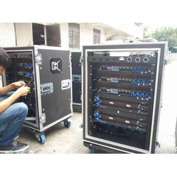 Portable Solar Power Active Line Array System Waterproof Speaker