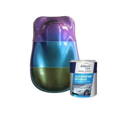 Acrylic Resin Chameleon Car Paint Good Leveling Acrylic Auto Refinish Paint