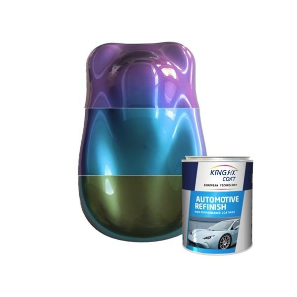 Acrylic Resin Chameleon Car Paint Good Leveling Acrylic Auto Refinish Paint