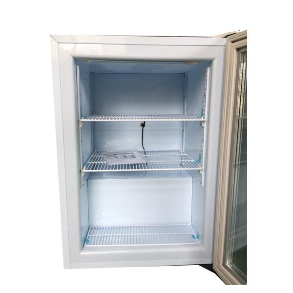 98L Glass Door Small Upright Tabletop Frost Free Mini Freezer SD98