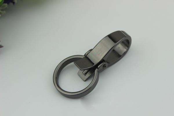 Galvanized accessories multi-color 1 inch metal round shape zinc plated snap hook for handbags