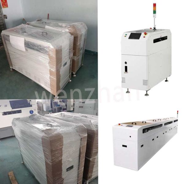 Автоматическая сборочная линия SMT PCB Shuttle Conveyor круглый пояс / плоский пояс