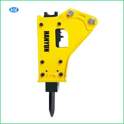 Mini Crawler Hydraulic Excavator Hammers Rock Alloy Steel 42CRMO Breaker