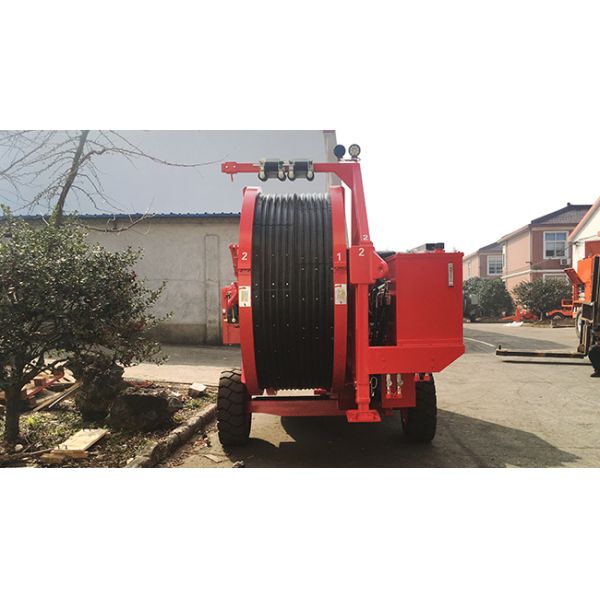 Transmission Line Stringing Equipment 2x40KN Electric Hydraulic Tensioner