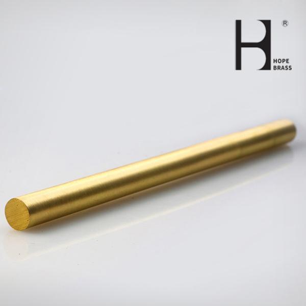 Golden 6m Length C3800 Brass Rods Corrosion Resistant For Decoration
