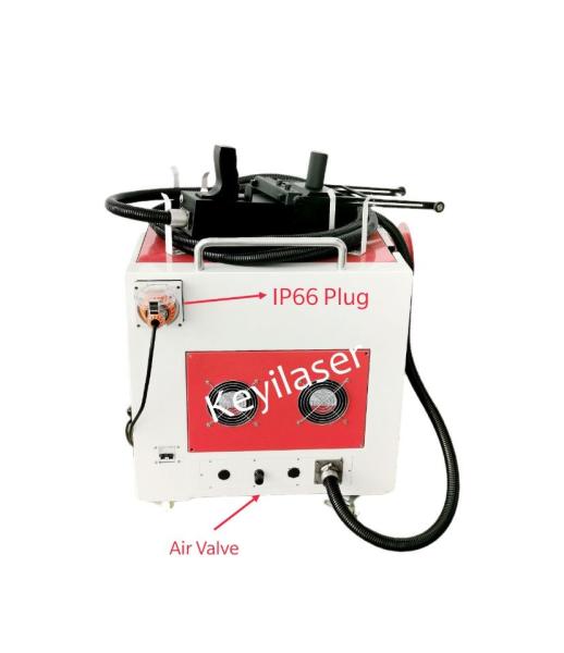 Melhor preço 50W 200W máquina de limpeza a laser de 1000w para remoção de ferrugem