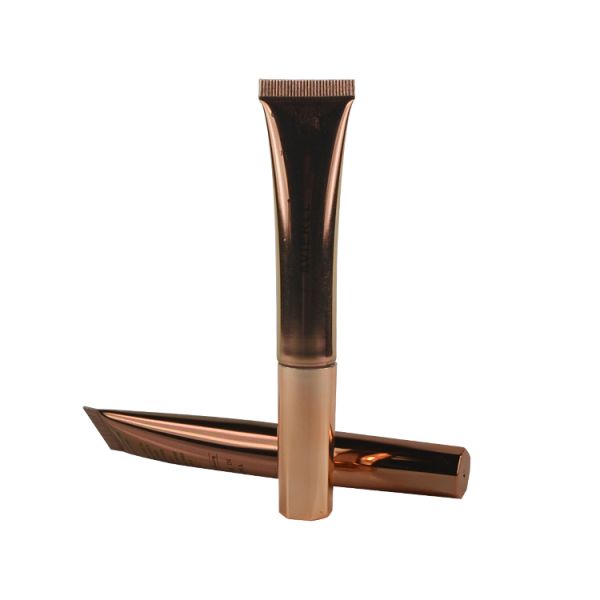 Empty Clear Refillable Travel Plastic Matte Cosmetic Squeeze Tube Plastic Tube Packaging For Cream