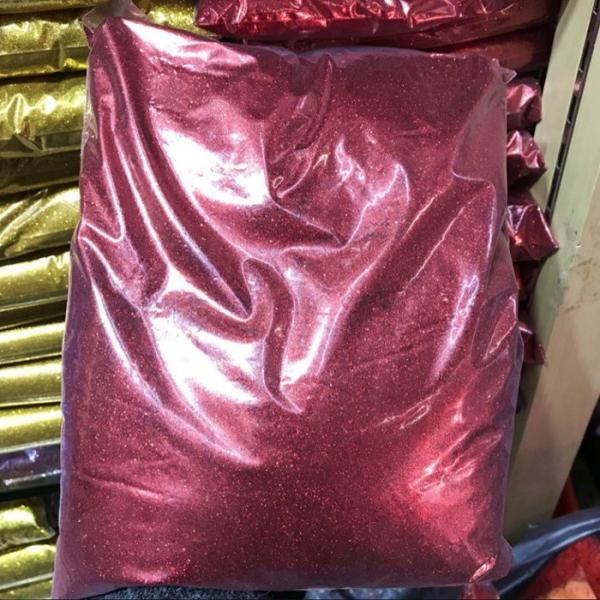1kg Bag Packing Bulk Fine Chunky Glitter in Multiple Colors of Eco-friendly PET for Polyester Glitter Powder Application