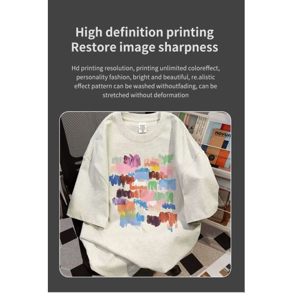 KECAI A3 Single-Head Desktop Flatbed DTF Printer for Clothing Inkjet Costume Logo Graphic Printer