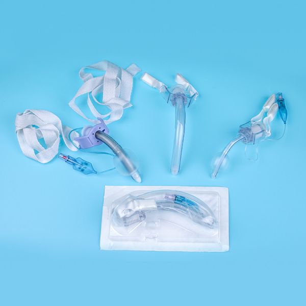 Высокообъемная наручная медицинская трубка для трахеостомии из ПВХ с наручной одной канюли