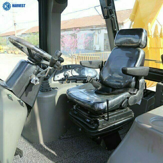 Backhoe машины 0.3m3 затяжелителя Backhoe двигателя SAM388 2.5ton 4WD 102HP для Кении