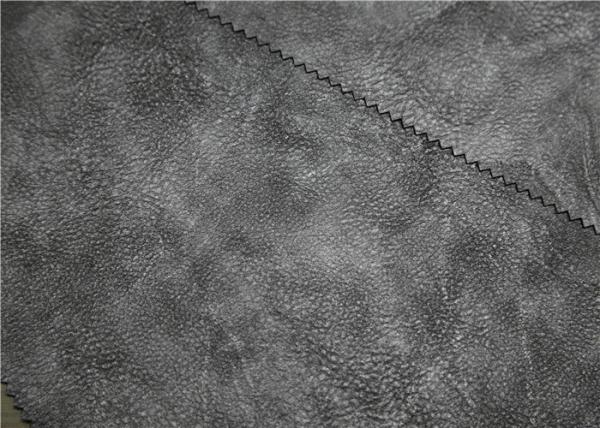 Embossed And Printed PU Polyurethane Leather , PU Artificial Leather Abrasion - Resistant,