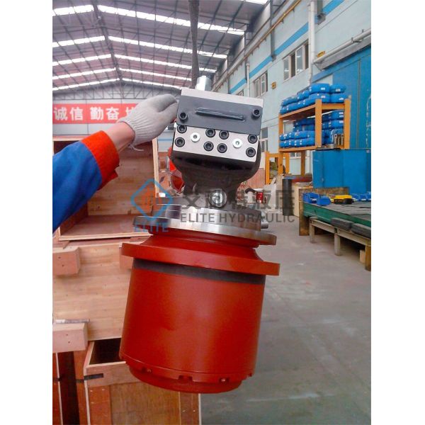 Hydraulic Motor Gearbox Excavator Winch Planetary Drive Traveling Gear Box for Power