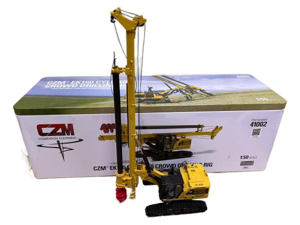 DM41002 1/50 CZM Kelly-Drilling Rig EK160 Rotary Drilling Piling Machine Model