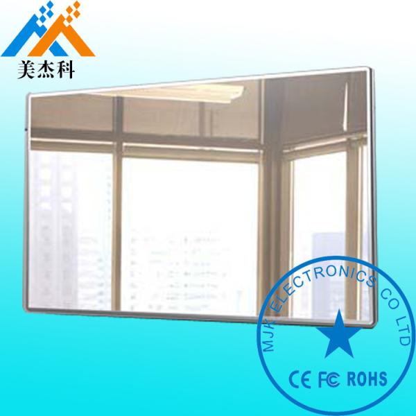 Infrared Motion Sensor Interactive Touch Screen Smart Mirror Kiosk For Toggery