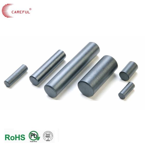 Size 6*25 EMI NiZn Impeder Soft  Ferrite Bar Rod Core For Choke Coil