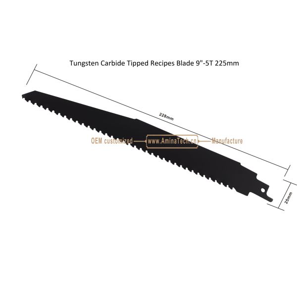 Tungsten Carbide Tipped Recipes Blade 9