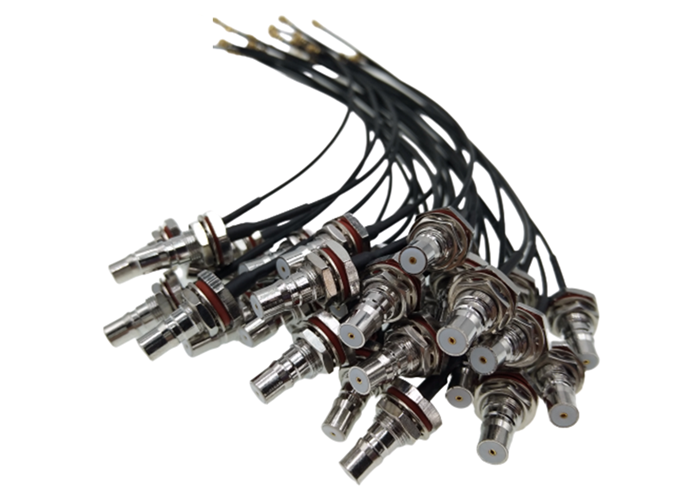 Перегородка кабеля QMA Джек отрезка провода RF водоустойчивая женская к U.FL IPEX для кабеля 1,13