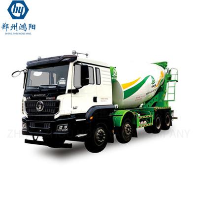 Caminhão de mistura de cimento e concreto para máquinas Shacman Chassis 12 cubic