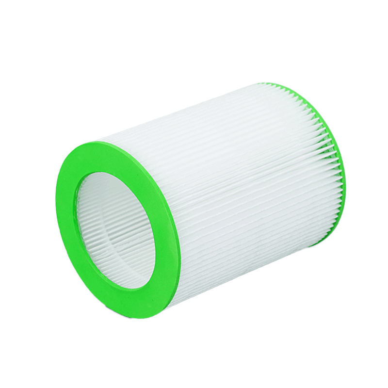 High-Efficiency Cylindrical HEPA Air Purifier Filter Element