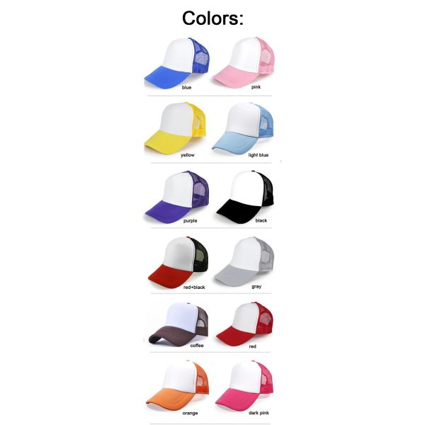 Unisex Classic Funny Trucker Hats , Youth Mesh Trucker Hat For Keeping Cool