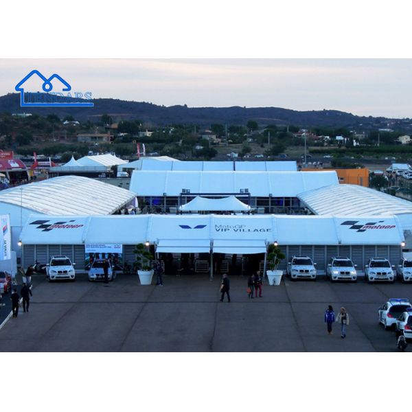 Tente d'événement en aluminium, blanche, grise, transparente ou personnalisée