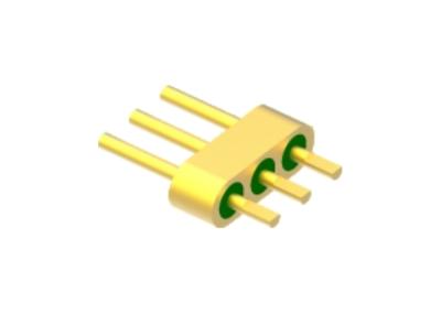 3 Pins Hermetic Multi Pin Header Connector With Milling Flat Bonding Surface MC-1412-JH